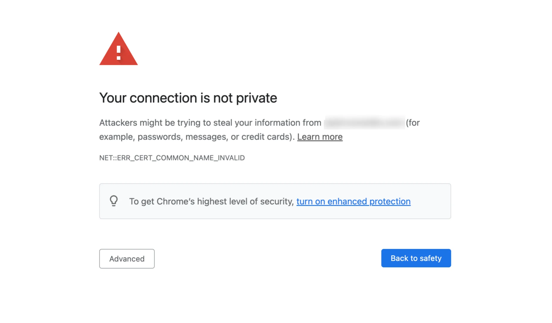 Your connection is not private - error • PHOTOM - SmugMug 